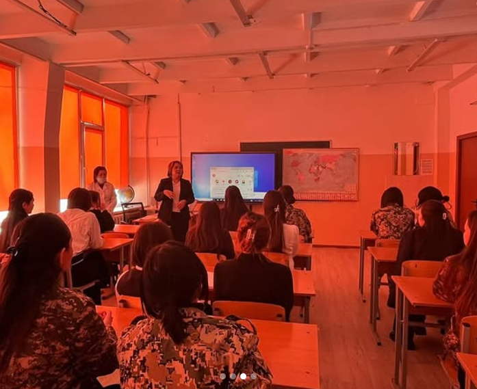 “Қыз бала гигиенасы және өз денсаулығына жауапкершілікпен қарау дағдылары”