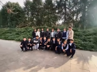 Ботаникалық баққа оқушылармен барған саяхат